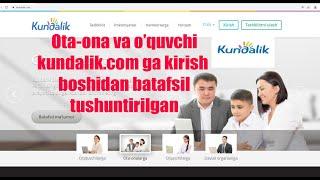 KUNDALIK.COM SAYTIGA OTA-ONA KIRISH BOSHIDAN