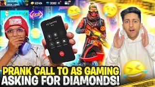 Prank Call On As Gaming Asking 1Million Diamonds & iPhone 12 Pro Max
