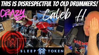 Drum Teacher Reacts: CALEB H | Sleep Token - The Summoning - Full Drum Cover! Age 9