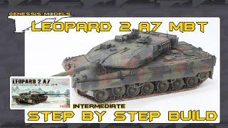 Meng Models : Leopard 2 A7 MBT : 1/35 Scale Model : Intermediate Step By Step Build : Episode.1