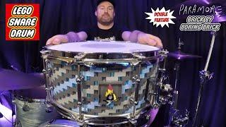 LEGO Snare Drum!! | DRUM BUILD | Paramore Cover