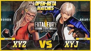 FATAL FURY: CotW ⭐ xyz (PREECHA) vs xyj (ROCK) ⭐ FF:CotW OPEN BETA Gameplay