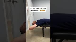 How To Crack Your Upper Back - EASY Back Cracking Technique At Home