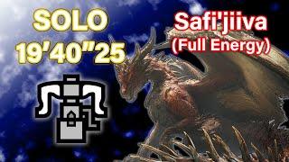 MHWI | M6 Safi'jiiva FULL ENERGY SOLO "The Red Dragon" (HBG) - 19'40