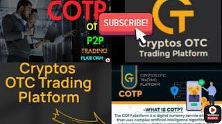 How to trade p2p on COTP platform #otc #cotp #cotp investment platform