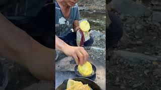 Iron Chef Makes Gourmet Meal In The Wild.