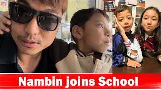 Nambinhang Joins School !! Biswa Limbu Vlogs