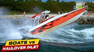 CAPTAIN LEARNS THE HARD WAY AT HAULOVER! | Boats vs Haulover Inlet