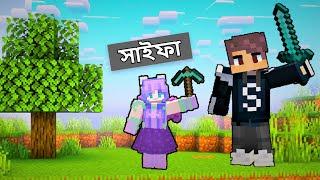 নতুন Minecraft World এ আসলাম 