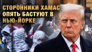 Трамп закрывает финансирование проХАМАСовским  университетам. Пропалестинские евреи-полезные идиоты