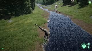 Chicken Legs Running Around On Thenyaw - The Isle Part 2