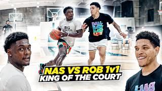 Nas & Rob CHECK UP in 1v1 King Of The Court | Ft Burke & B Ellis | Ep 6