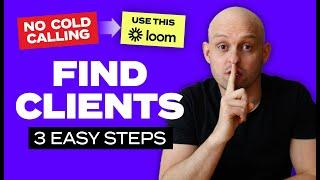 Best Way to Find Clients for My Web Design Business | STOP COLD CALLING!