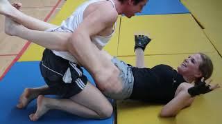 Mixed Wrestling in Russia Yana Iron & Guy