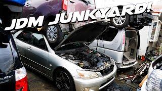 JDM JUNKYARD TOUR IN JAPAN!