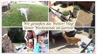 Unser Samstag im Garten! ||Luca & seine Buddelkiste! || Reborn Baby Deutsch || Little Reborn Nursery