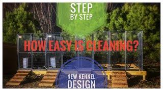 How EASY are the KENNELS to keep CLEAN AND SANITIZED?