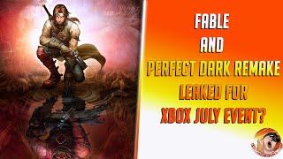 HUGE LEAKS for FABLE and PERFECT DARK REMAKE | Xbox July Event