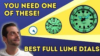 Our Best Full Lume Dials - 5 Brands, $300 to $1200