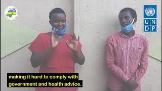 #COVID-response to Deaf cooperatives in Rwanda