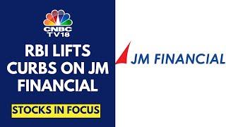 JM Financial Surges In Trade After RBI Lifts Restrictions | CNBC TV18