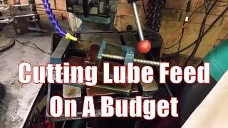 Cutting Lubrication Coolant Pump Feed & Suds Tank On A Budget
