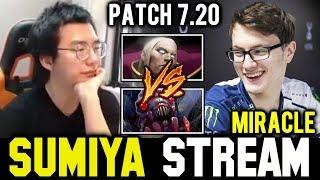 SUMIYA watching how MIRACLE Invoker vs Broodmother | Sumiya Invoker Stream Moment #419