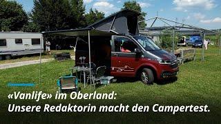 «Vanlife» im Oberland: Züriost-Redaktorin macht den Campertest