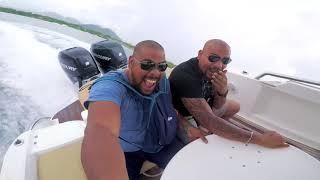 Crazy speed boat trip @ Anahita