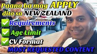 Most Requested | Paano mag APPLY dito sa NEW ZEALAND | Housekeeping sa NEW ZEALAND