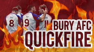 Adam McWilliam's secret avenger life...  | QUICKFIRE | Bury AFC