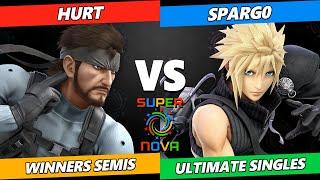 Supernova 2024 Winners Semis - Hurt (Snake) Vs. Spargo (Cloud) Smash Ultimate Tournament