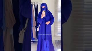 New collection available on website kiranIsmailabayas.com#hijab #niqab #simple #elegant #abaya