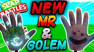 New GOLEM Glove & CHEEKY is now MR! - Slap Battles Roblox