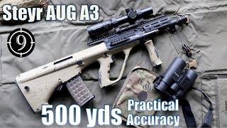Steyr AUG A3 to 500yds: Practical Accuracy (w/ Primary Arms ACSS 1-6x Raptor)