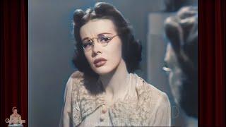 Vintage 1940 Beauty Tips for Girls with Glasses: 4K Restored Film
