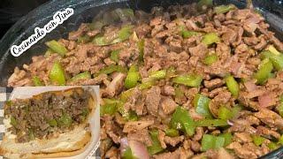THE BEST PHILLY CHEESESTEAK SANDWICH |COCINANDO CON TINA