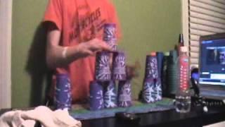 Speed Stacking 3-6-3 2.59! YAY FINALLY a record on something other than cycle