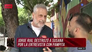  Jorge Rial OPINÓ DE TODO y DESTROZÓ A Susana Giménez por la entrevista a Pampita: "Es vaga"