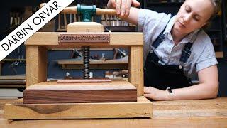 Awesome Book Press (for bookbinding) // Building Plan