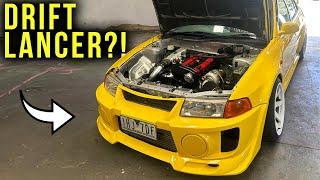 Building A RWD Mitsubishi Lancer (START TO FINISH)