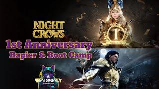 1st Anniversary Rapier & Boot Camp - NIGHT CROWS