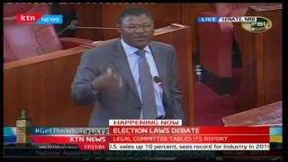 Senator Moses Wetangula tells Senator Stephen Sang to tighten his belt politics is for the plucky