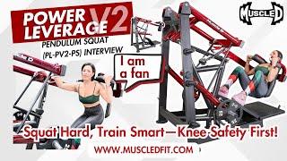 Best Pendulum Squat in 2024 Power Leverage V2 Pendulum Squat - Muscle D Fitness