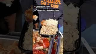 Sisig & Pork Belly Rice Plate from Hipolito's Kitchen Pop-up in Hayward, CA #shorts #shortvideo