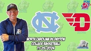 North Carolina vs Dayton 11/25/24 Free College Basketball Picks and Predictions  | NCAAB Pick