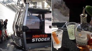 Schwebende Bar: Erste Gin-Gondel in Hinterstoder