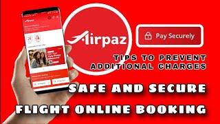 How To Book Flight Tickets Online Using Airpaz Mobile App - Safe and Secure  Payment (English HD)