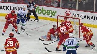 Mike Smith leaves Goldobin speechless with spectacular glove save!