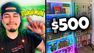 I Built A Mini Pokemon Shop In My House With $500